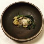 鰻はし本 - 牡蠣のオイル漬