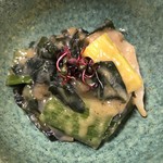 鰻はし本 - 九条葱のぬた