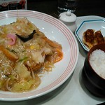リンガーハット - 皿うどんパリパリ麺とCセット