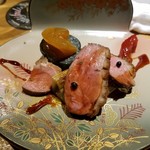 食堂 あいそ - 合鴨の赤ワイン煮と下仁田葱