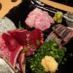 新橋 いっぱし - お刺身盛り合わせ