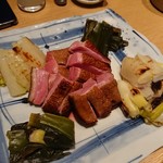 新橋 いっぱし - 鴨肉の何か