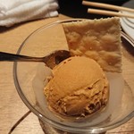新橋 いっぱし - キャラメルアイス