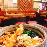 そば処　松屋 - 天ぷら蕎麦＊卵