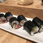 越中屋  - ねぎとろ巻 800円
      