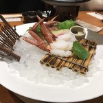 大宮 甲羅本店 - 毛蟹刺し
