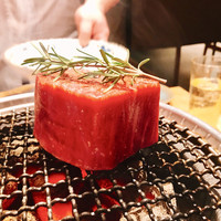 焼肉すどう 春吉 - ４度焼きのステーキ凄いな♡（肉）