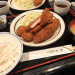 西麻布 三河屋 - 三河屋(ミックス定食)