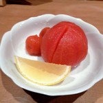 お料理 とみやま - トマトレモン漬け