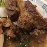 桂花ラーメン - 肉のアップ