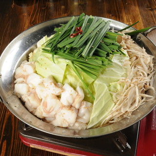 Motsu nabe Motsu-nabe (Offal hotpot) plump offal♪