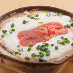 Mentaiko fluffy hot pot