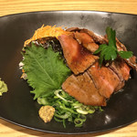 近江牛岡喜 - ローストビーフ丼