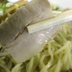 はし友ラーメン - はし友ラーメン・塩ラーメン チャーシュー(2011.10)