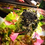 ・Specialty! Botayama salad (with rolled vegetables)