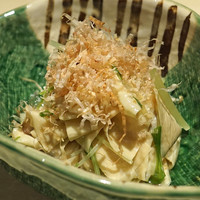 うなぎ 目白ぞろ芽 - 湯葉の冷や浸し