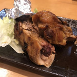 ばんじょう - チキンの照り焼き…食べやすいようにカットしてもらいました（笑）