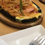 ばんじょう - 赤ウインナーのナポリタン