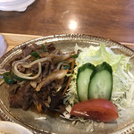 喫茶うぃんく - 牛焼肉定食