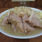 ラーメン二郎 - 小豚・ネギ