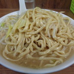 ラーメン二郎 - 麺の旨さには定評がある