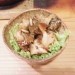 居酒屋 豆炭 - 「サザエのなんとか焼き？」