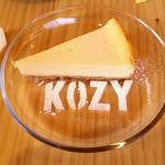 コージースタンドコーヒー - チーズケーキ