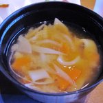 Fujiyamaterasu - 味噌汁（ほうとう）