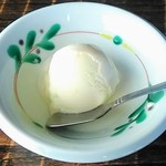 井中 - 柚子アイス、クリームチーズソース