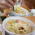 リンガーハット - 相方が最近食べている麺無しチャンポン