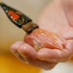 鮨 あらい - 砂刷り