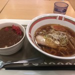 カインズキッチン - ラーメンミニ丼セット 500円