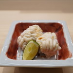 日本橋蛎殻町 すぎた - 鱈白子の焼物
