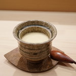 日本橋蛎殻町 すぎた - このわたの茶碗蒸し