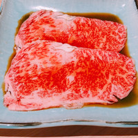 近江うし 焼肉 にくTATSU 青山本店 - 極上ロース焼きしゃぶ 2400円
