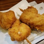 もつ焼 あぶさん - ササミのチーズ巻揚げ