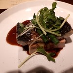 レストランユニック - 鰻とフォアグラ！　これが噂のマトロートだそうです。