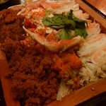うな信 - 「蟹のせいろ蒸し定食」
