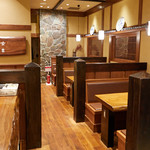 かつ吉 - ボックス席