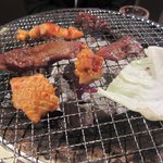 Kanteki Horumon Yakiniku Tsuru - ハラミとミノ