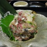 主水 - さばの味噌たたき