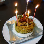 モンブランのクリスマスケーキ