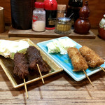 味噌カツ、串カツ
