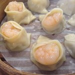 杭州小籠湯包 - えびと豚肉入り焼売