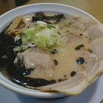 なおじ - 豚骨ラーメンマー油チャーシュー