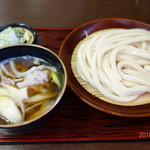 鬼うどん 金田 - 肉汁うどん（鬼麺）