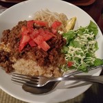 クロモンカフェ - シャキシャキれんこんのドライカレー