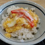 丸亀製麺 - リッチな蟹玉丼なんてのも・・・