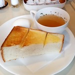 喫茶室ルノアール - バタートースト：60円