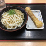 やなぎ屋 - かけうどん、ちくわ天